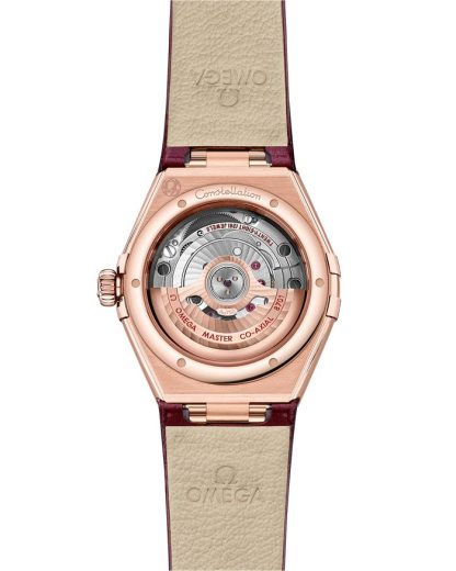 Omega Constellation 29 mm, złoto Sedna™ na skórzanym pasku 131.58.29.20.55.002 - obrazek 2