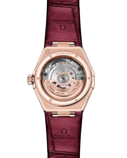 Omega Constellation 29 mm, złoto Sedna™ na skórzanym pasku 131.58.29.20.99.001 - obrazek 2