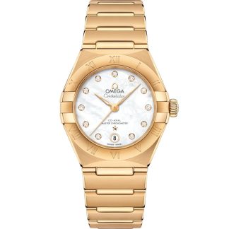 Omega Constellation 29 mm, żółte złoto na żółtym złocie 131.50.29.20.55.002