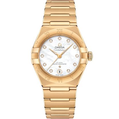 Omega Constellation 29 mm, żółte złoto na żółtym złocie 131.50.29.20.55.002