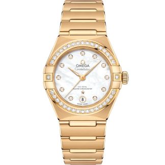 Omega Constellation 29 mm, żółte złoto na żółtym złocie 131.55.29.20.55.002