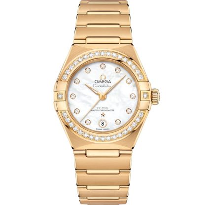 Omega Constellation 29 mm, żółte złoto na żółtym złocie 131.55.29.20.55.002