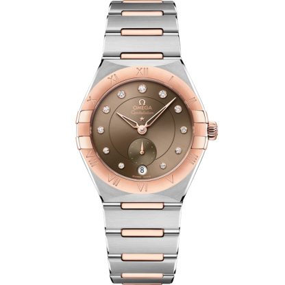 Omega Constellation 34 mm, stal - złoto Sedna™ na stali - złoto Sedna™ 131.20.34.20.63.001