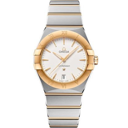 Omega Constellation 36 mm, stal - żółte złoto na stali - żółte złoto 131.20.36.60.02.002