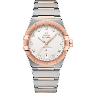 Omega Constellation 39 mm, stal - złoto Sedna™ na stali - złoto Sedna™ 131.20.39.20.52.001