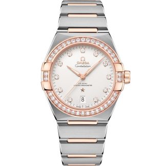 Omega Constellation 39 mm, stal - złoto Sedna™ na stali - złoto Sedna™ 131.25.39.20.52.001