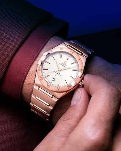 Omega Constellation 39 mm, złoto Sedna™ na złocie Sedna™ 131.50.39.20.02.001 - obrazek 4