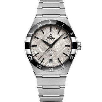 Omega Constellation 41 mm, stalowy na stalowym pasku 131.30.41.21.99.001