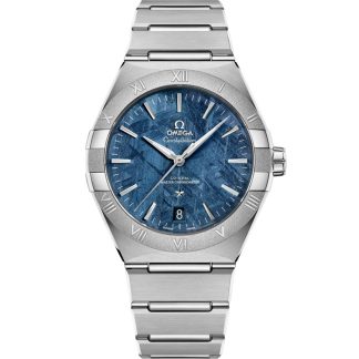 Omega Constellation 41 mm, stalowy na stalowym pasku 131.30.41.21.99.003