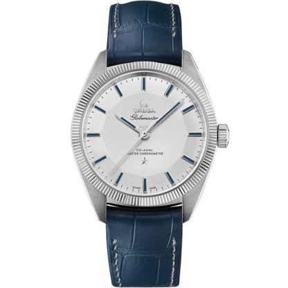 Omega Constellation Globemaster 39 mm, platyna na skórzanym pasku 130.93.39.21.99.001