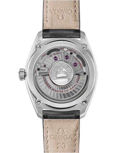 Omega Constellation Globemaster 39 mm, stalowy na skórzanym pasku 130.33.39.21.02.001 - obrazek 2