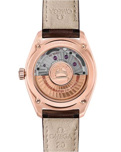 Omega Constellation Globemaster 39 mm, złoto Sedna™ na skórzanym pasku 130.53.39.21.02.001 - obrazek 2