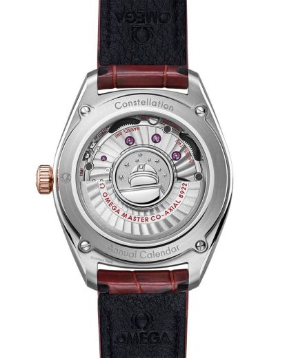 Omega Constellation Globemaster 41 mm, stal - złoto Sedna™ na skórzanym pasku 130.23.41.22.11.001 - obrazek 2