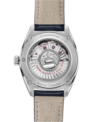 Omega Constellation Globemaster 41 mm, stalowy na skórzanym pasku 130.33.41.22.06.001 - obrazek 2