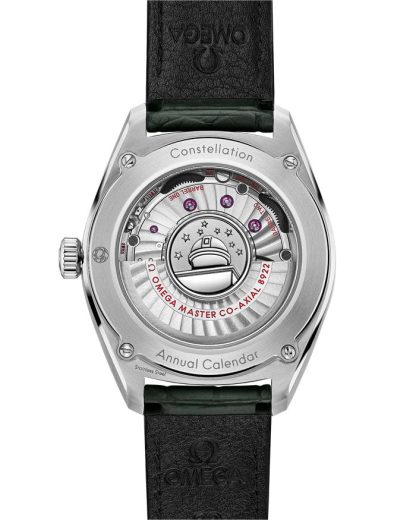 Omega Constellation Globemaster 41 mm, stalowy na skórzanym pasku 130.33.41.22.10.001 - obrazek 2