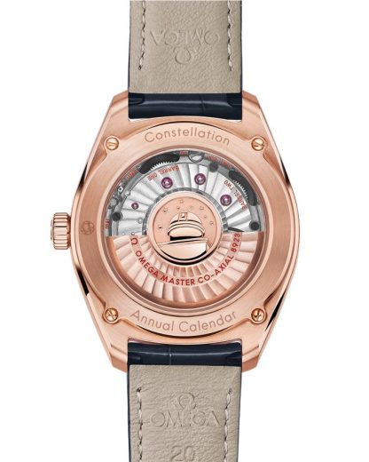 Omega Constellation Globemaster 41 mm, złoto Sedna™ na skórzanym pasku 130.53.41.22.03.001 - obrazek 2