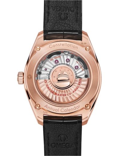Omega Constellation Globemaster 41 mm, złoto Sedna™ na skórzanym pasku 130.53.41.22.99.002 - obrazek 2