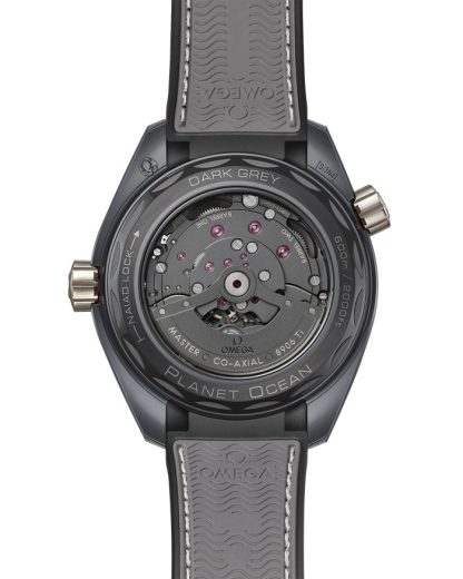 Omega Dark Grey Seamaster Planet Ocean 600M 45,5 mm, szara ceramika na gumowym pasku 215.92.46.22.99.002 - obrazek 2