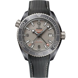 Omega Dark Grey Seamaster Planet Ocean 600M 45,5 mm, szara ceramika na gumowym pasku 215.92.46.22.99.002