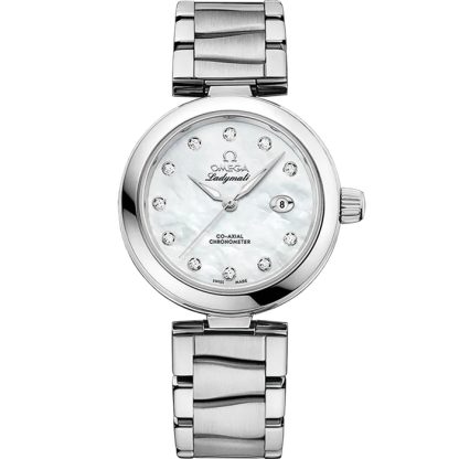 Omega De Ville Ladymatic 34 mm, stal na stali 425.30.34.20.55.002