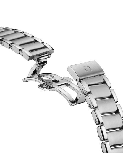 Omega De Ville Ladymatic 34 mm, stalowy na stalowym pasku 425.35.34.20.55.002 - obrazek 3
