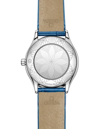 Omega De Ville Mini Trésor 26 mm, stal na aligatorze 428.18.26.60.04.002 - obrazek 2