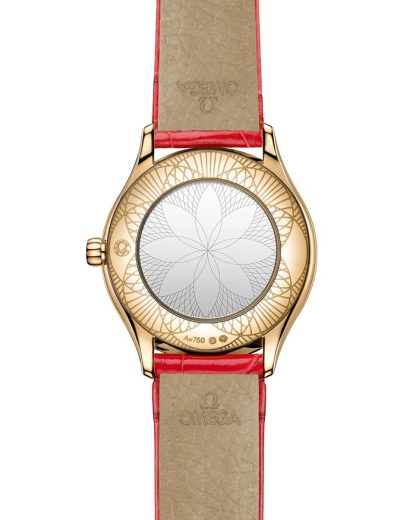 Omega De Ville Mini Trésor 26 mm, złoto Moonshine™ na aligatorze 428.58.26.60.04.003 - obrazek 2