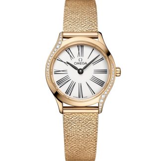 Omega De Ville Mini Trésor 26 mm, złoto Moonshine™ na złocie Moonshine™ 428.55.26.60.04.001