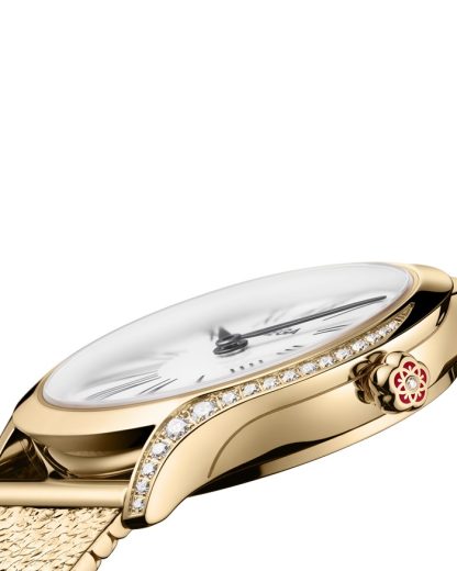 Omega De Ville Mini Trésor 26 mm, złoto Moonshine™ na złocie Moonshine™ 428.55.26.60.04.001 - obrazek 3