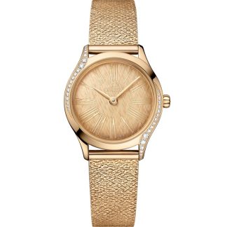 Omega De Ville Mini Trésor 26 mm, złoto Moonshine™ na złocie Moonshine™ 428.55.26.60.99.001