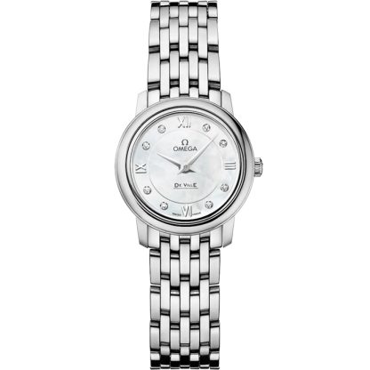 Omega De Ville Prestige 24,4 mm, stal na stali 424.10.24.60.55.001