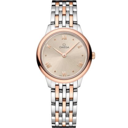 Omega De Ville Prestige 27,5 mm, stal - złoto Sedna™ na stali - złoto Sedna™ 434.20.28.60.09.001