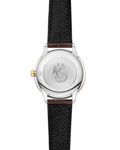 Omega De Ville Prestige 27,5 mm, stal - żółte złoto na skórzanym pasku 434.23.28.60.58.001 - obrazek 2