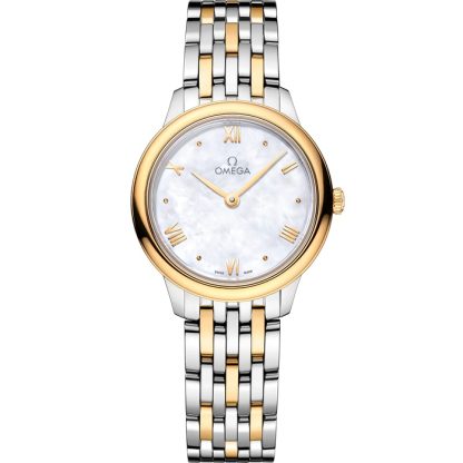 Omega De Ville Prestige 27,5 mm, stal - żółte złoto na stali - żółte złoto 434.20.28.60.05.001