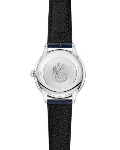 Omega De Ville Prestige 27,5 mm, stalowy na skórzanym pasku 434.13.28.60.53.002 - obrazek 2