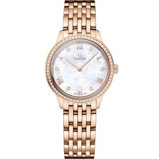 Omega De Ville Prestige 27,5 mm, złoto Sedna™ na złocie Sedna™ 434.55.28.60.55.001