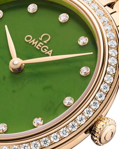 Omega De Ville Prestige 27,5 mm, żółte złoto na żółtym złocie 434.55.28.60.99.001 - obrazek 3