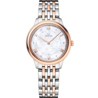 Omega De Ville Prestige 30 mm, stal - złoto Sedna™ na stali - złoto Sedna™ 434.20.30.60.05.001