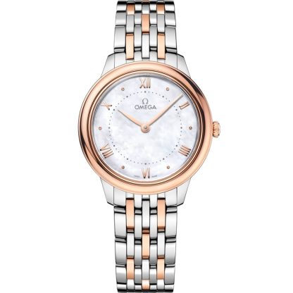 Omega De Ville Prestige 30 mm, stal - złoto Sedna™ na stali - złoto Sedna™ 434.20.30.60.05.001