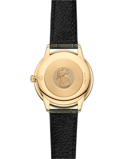 Omega De Ville Prestige 30 mm, żółte złoto na skórzanym pasku 434.58.30.60.55.002 - obrazek 2