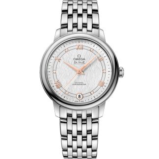 Omega De Ville Prestige 32,7 mm, stal na stalowym pasku 424.10.33.20.52.001