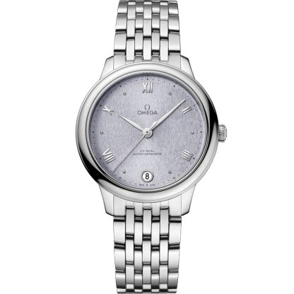 Omega De Ville Prestige 34 mm, stal na stali 434.10.34.20.03.001