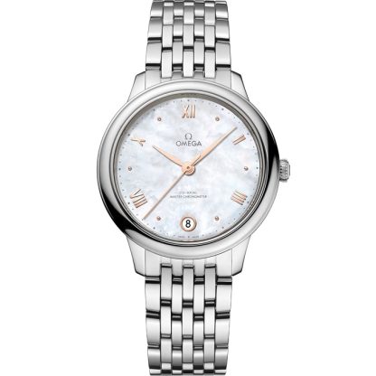 Omega De Ville Prestige 34 mm, stal na stali 434.10.34.20.05.001