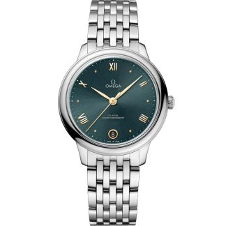 Omega De Ville Prestige 34 mm, stal na stali 434.10.34.20.10.001