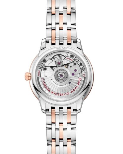 Omega De Ville Prestige 34 mm, stal - złoto Sedna™ na pasku stal - złoto Sedna™ 434.25.34.20.55.001 - obrazek 2