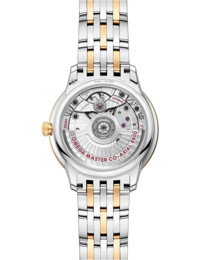 Omega De Ville Prestige 34 mm, stal - żółte złoto na stali - żółte złoto 434.20.34.20.05.002 - obrazek 2