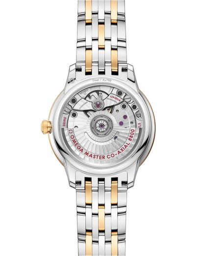 Omega De Ville Prestige 34 mm, stal - żółte złoto na stali - żółte złoto 434.25.34.20.55.002 - obrazek 2