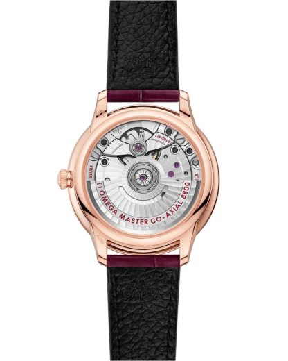 Omega De Ville Prestige 34 mm, złoto Sedna™ na skórzanym pasku 434.58.34.20.55.001 - obrazek 2