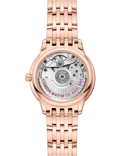 Omega De Ville Prestige 34 mm, złoto Sedna™ na złocie Sedna™ 434.55.34.20.61.001 - obrazek 2