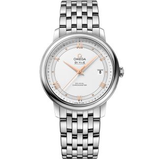 Omega De Ville Prestige 39,5 mm, stal na stali 424.10.40.20.02.002